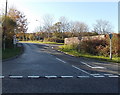 Northern end of Penprysg Road, Pencoed