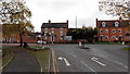 Junction at the southern end of Station Road, Pershore