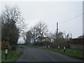 Lane near Llwyn-y-cosyn Farm