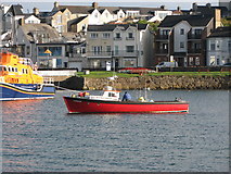 C8540 : Fishing boat Portrush Harbour by Willie Duffin
