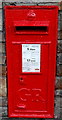 King George V postbox in a Walters Road wall, Graig, Pontypridd