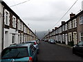 Western end of Leyshon Street, Graig, Pontypridd