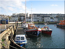 C8540 : Boats Portrush Harbour by Willie Duffin