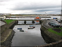 C8540 : The Wee harbour Portrush by Willie Duffin