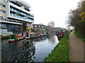 River Lee Navigation alongside the old Matchbox factory