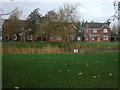 Houses and pond, Willowmead Park