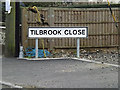 Tilbrook Close sign