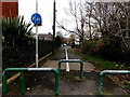 Path from Gelliwion Road to Woodland Road, Pontypridd