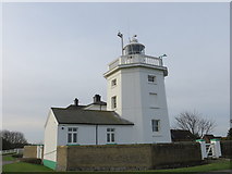 TG2341 : Cromer Lighthouse by Peter Wood