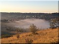 Silverdale Country Park: mist over lake