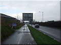 Cycle path beside Dawson Lane (B5248)