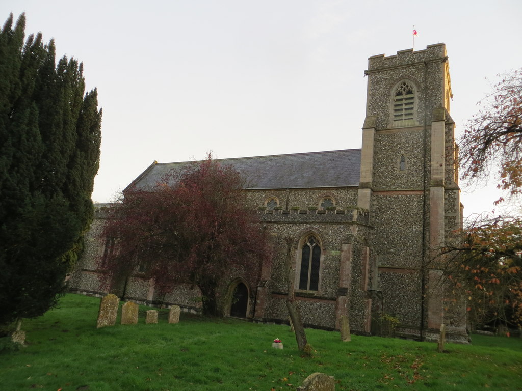 The Church Of St Peter At Thurston © Peter Wood Cc-by-sa/2.0 ...