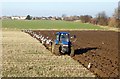 TF1021 : Following the plough near Bourne, Lincolnshire by Rex Needle
