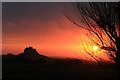 November sunrise, Holy Island