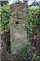 Benchmark on old gatepost