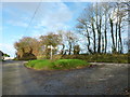 Road junction, Diptford Downs