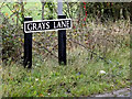 Grays Lane sign