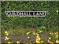 Guildhall Lane sign