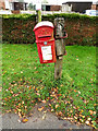 TM2085 : Norwich Road George VI Postbox by Geographer