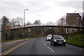 Footbridge over the A96