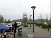 SK0207 : Motorway Services at Norton Canes by John Lucas