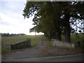 Track to Woodborough Hall from Foxwood Lane