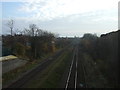 Railway towards Preston