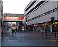 Walking along Eastgate Street, Gloucester