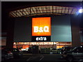 Crewe: B&Q by night