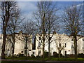 Houses on the north edge of Dan John Gardens, Canterbury