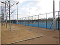 TQ3785 : Tennis Courts, Lea Valley Tennis Centre by Paul Gillett