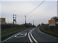 A495 at Welshampton village boundary