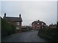 Houses on lane to Balmer Heath