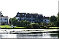 Houses by the River Thames in Water Oakley