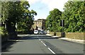 The A682 passes Higherford Mill