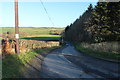 Road to Kirkoswald at Merk Hill