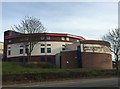 Keele University Medical School building on the hospital site