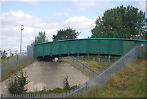 SE3156 : Footbridge over the Railway Line by N Chadwick