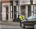 Traffic  Warden in action