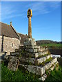 Mediaeval stone calvary, St. Govan