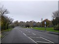 Ellesmere Road junction with Hubert Way, Shrewsbury