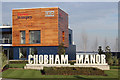 Chobham Manor sign