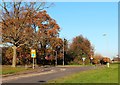 Mini roundabout, Sherrard