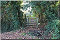 Kissing gate, Sherrard