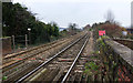 View from Henwick Road level crossing