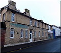 Ghostwriting on a Russell Street wall in Gloucester