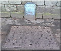 Batley Corporation Water Works air valve marker plate