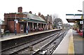 SJ9490 : Romiley railway station, Greater Manchester by Nigel Thompson