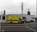 Emergency ambulance in Didcot