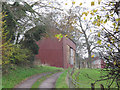 The red barn at Wood Farm